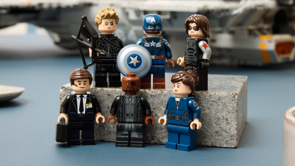 Everything new in the LEGO Marvel Helicarrier minifigures