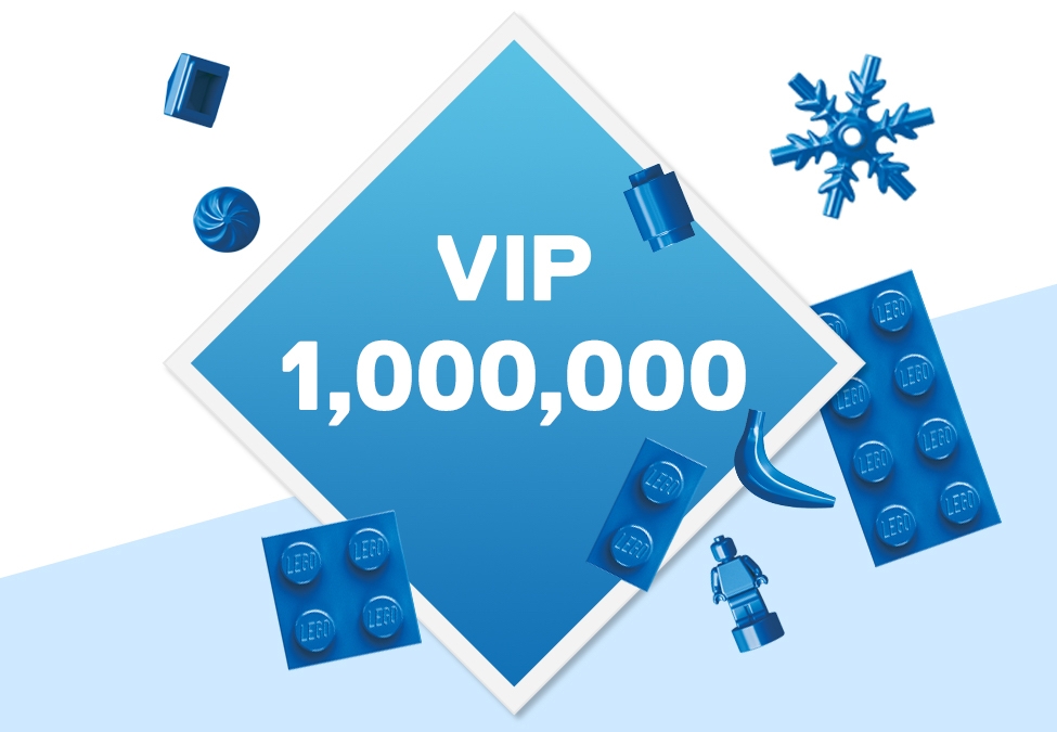 What exactly does one million LEGO VIP points get you?