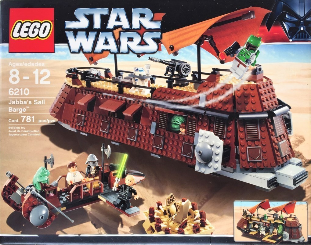 LEGO Star Wars 6210 Jabbas Sail Barge