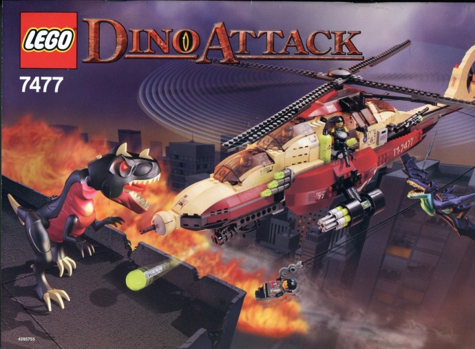LEGO Dino Attack 7477 T 1 Typhoon vs. T Rex
