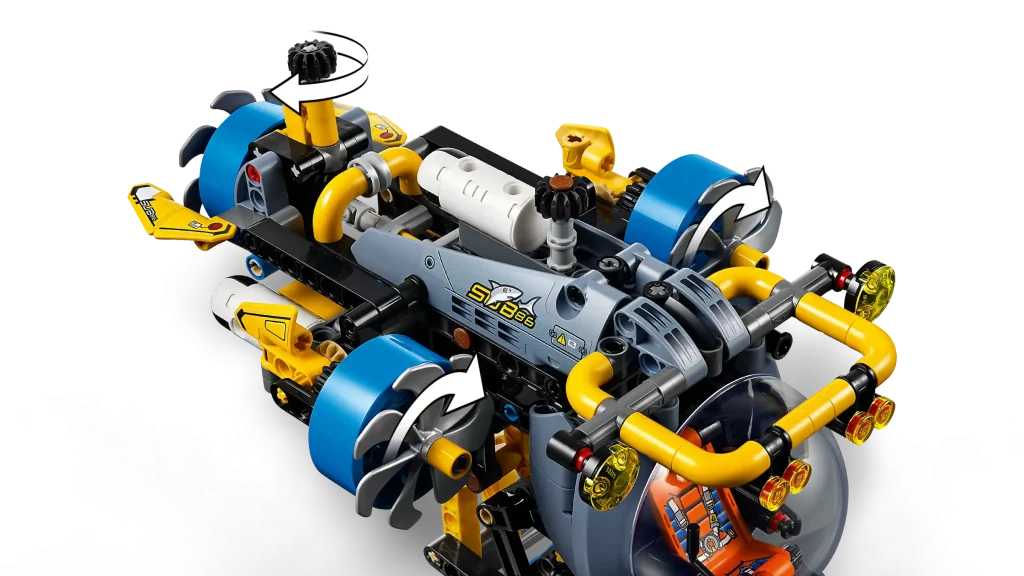 LEGO Technic 42201 Deep Sea Research Submarine 6 1024x576