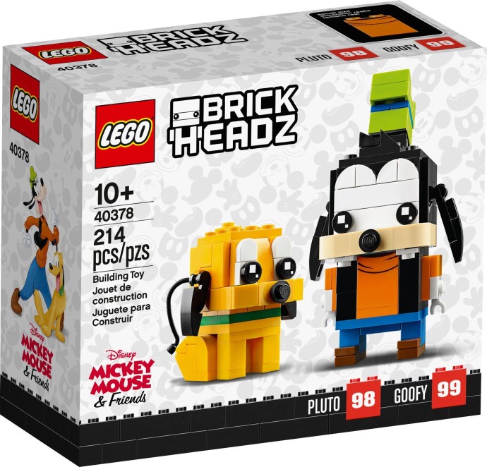 LEGO BrickHeadz 40378 Goofy Pluto