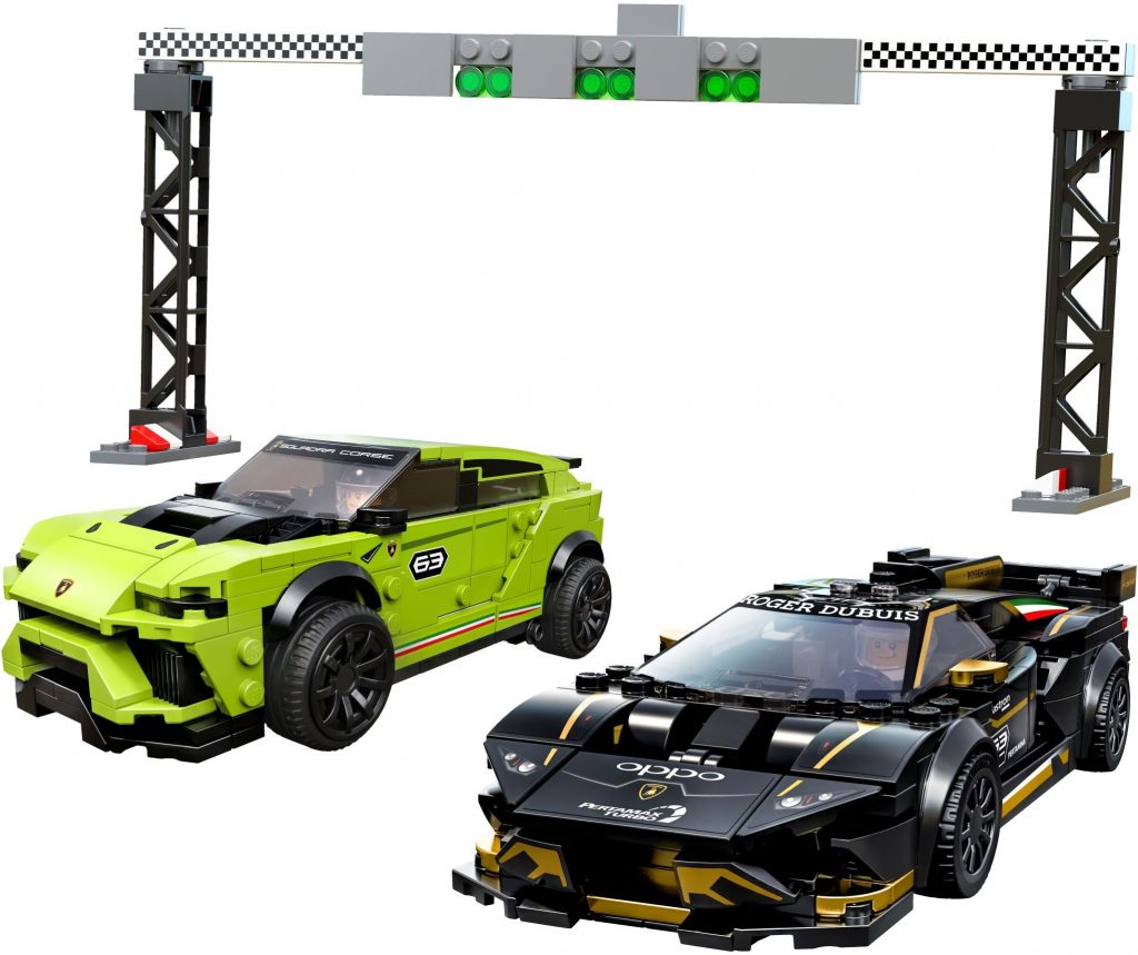 LEGO Speed Champions 76899 Lamborghini Urus ST X Huracán Super Trofeo EVO