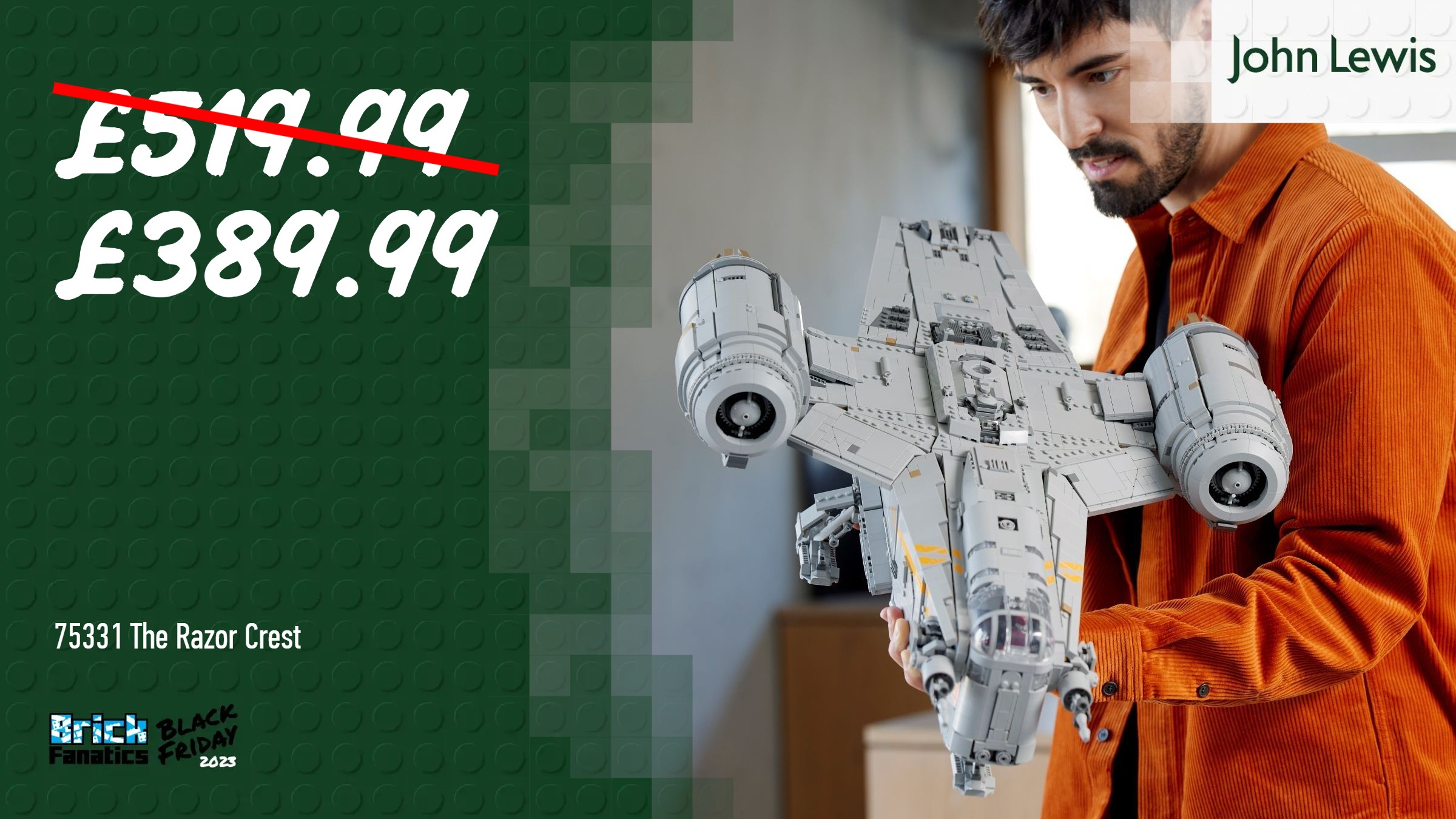 Biggest savings yet on LEGO Star Wars 75331 The Razor Crest
