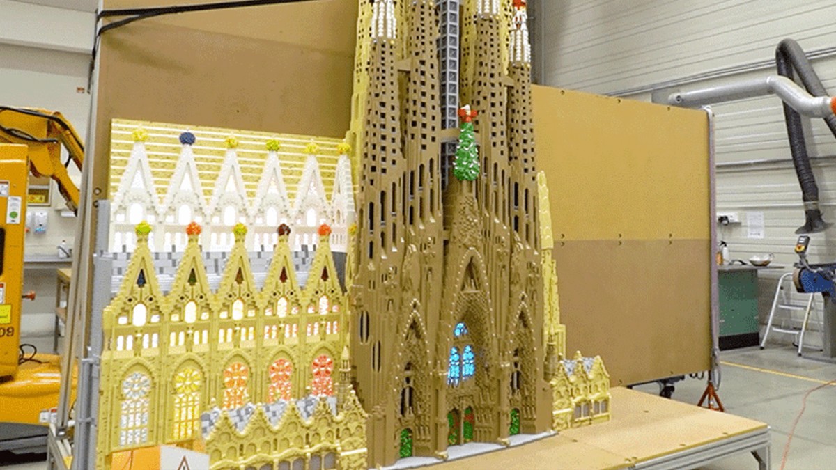 LEGO reveals detailed look at the unique builds inside Barcelona flagship store