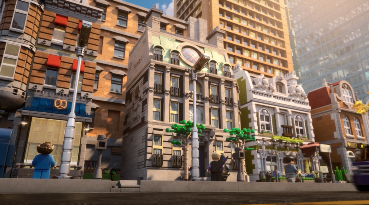 LEGO Marvel Avengers Strange Tails street scene 1200x667