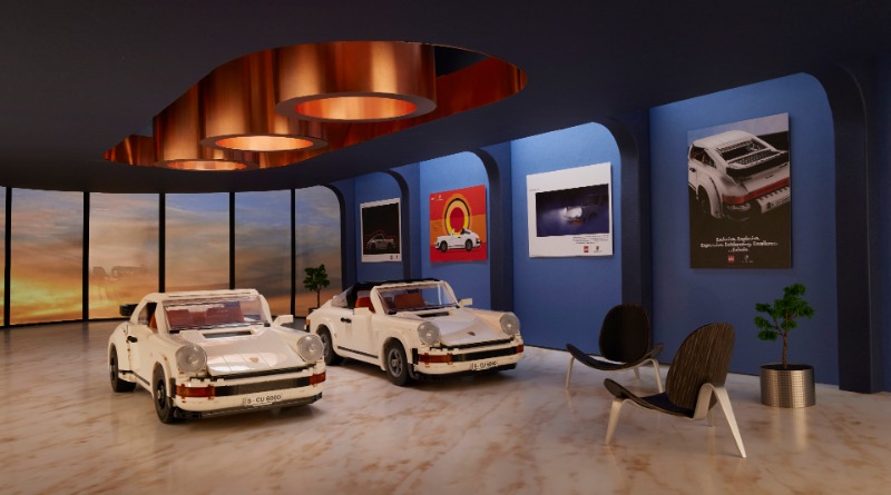 LEGO 10295 Porsche 911 gets its own showroom