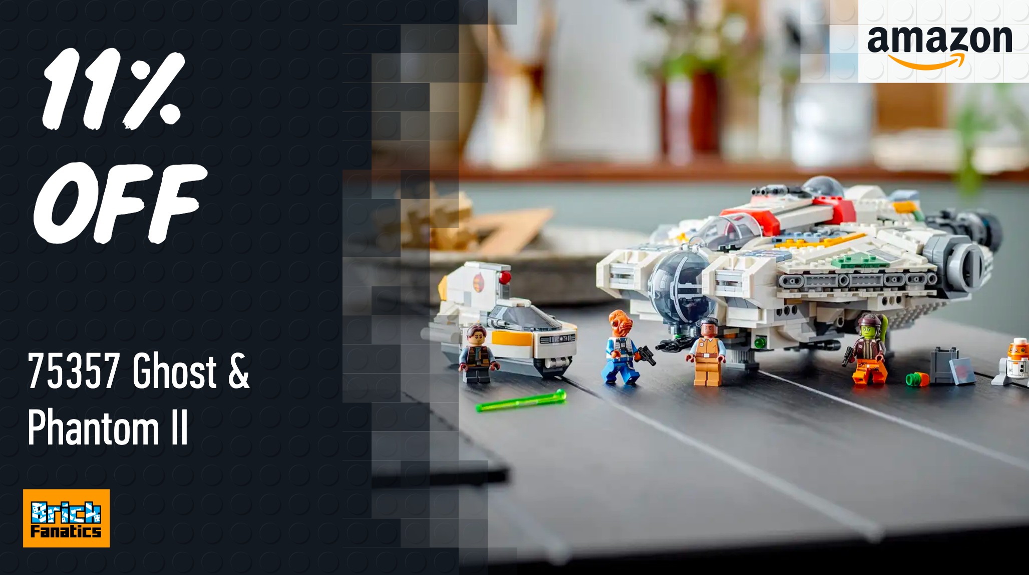 Score a rare deal on this LEGO Star Wars Ahsoka 2023 set
