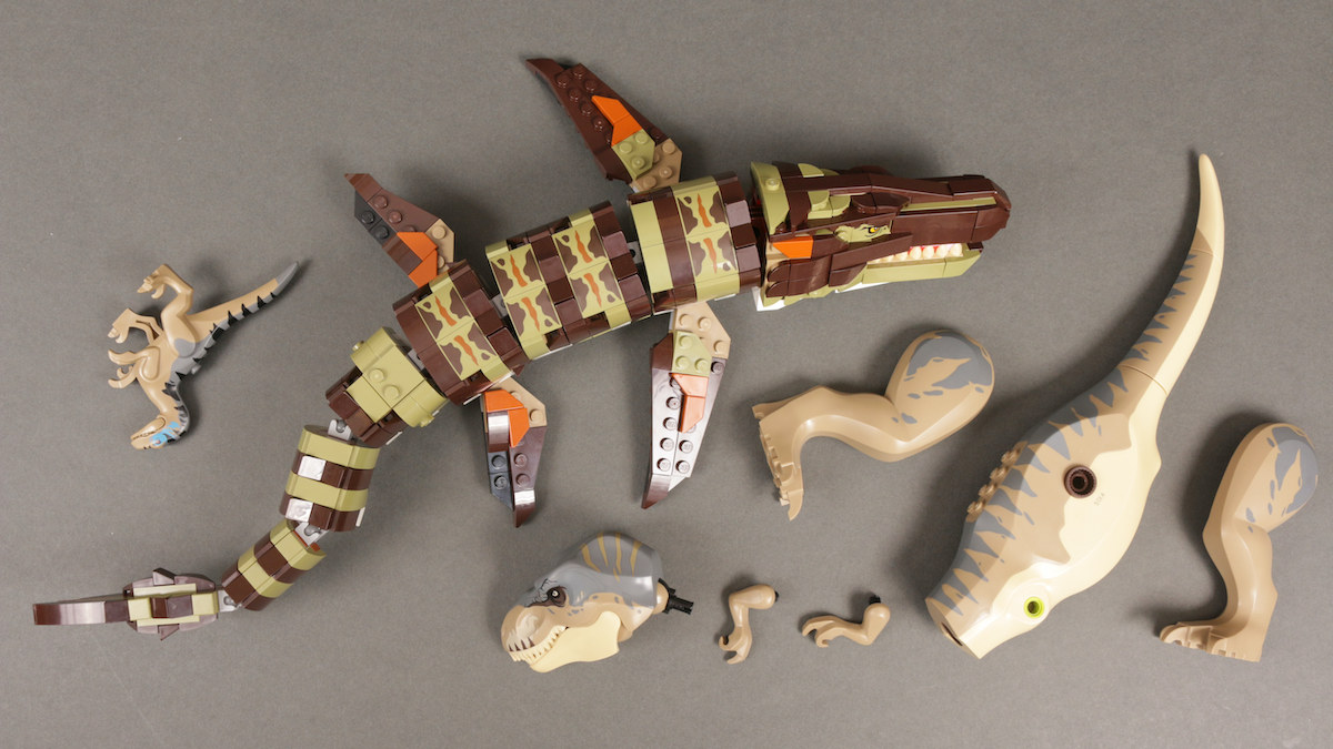 LEGO Jurassic World dinosaurs must be brick-built