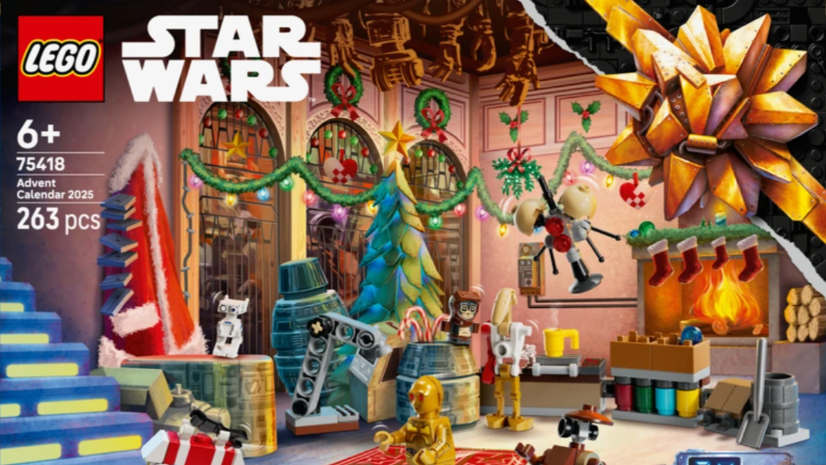 LEGO Star Wars advent calendar recreates iconic Christmas album cover