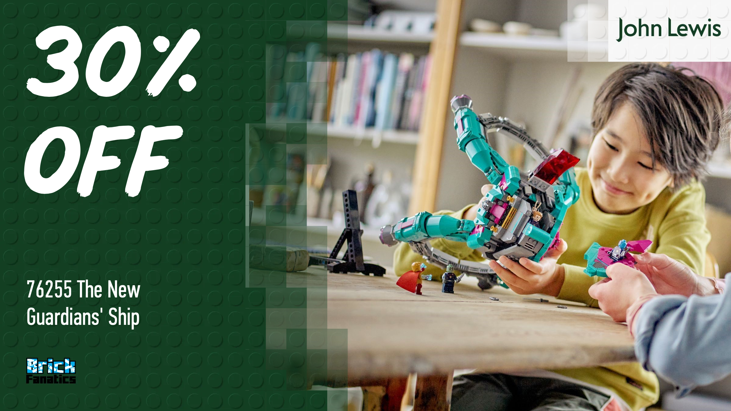 Retired LEGO Marvel set sells out at LEGO – but it's still discounted at John Lewis
