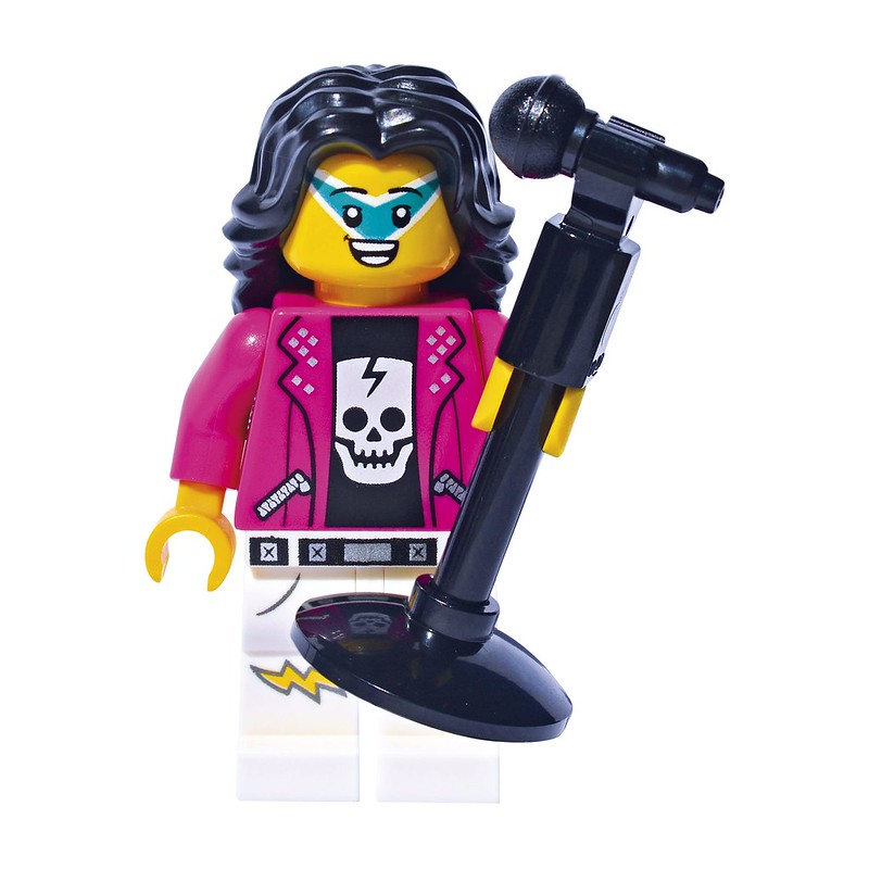 LEGO DK Books Meet the Minifigures Rock Star