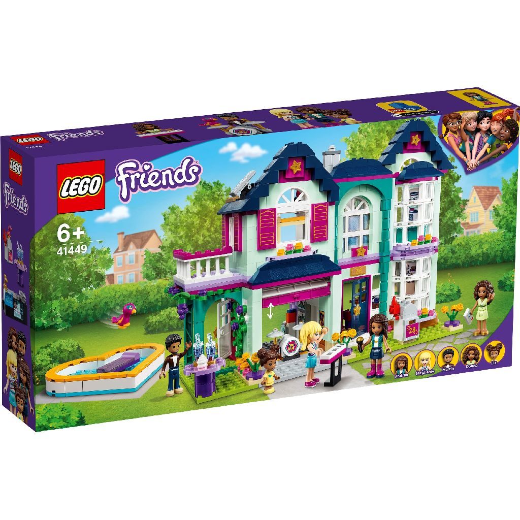 LEGO Friends 41449 Andreas Family House 1 1024x1024
