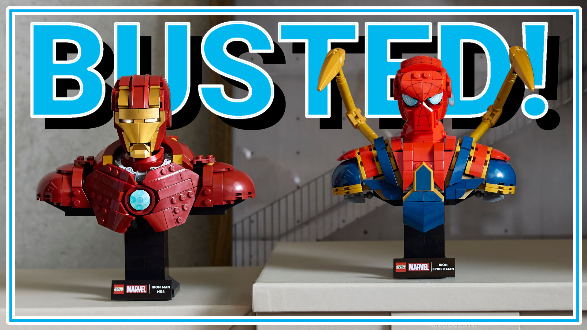 The deeper meaning behind the new LEGO Iron Spider-Man bust