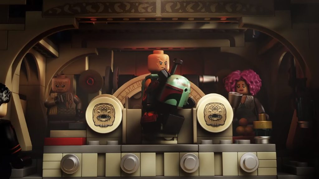 LEGO Star Wars Boba Fett Throne room video featured 1024x576
