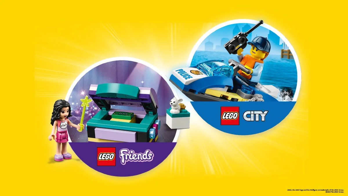 LEGO Stores in UK offering free CITY and Friends polybags for a limited time