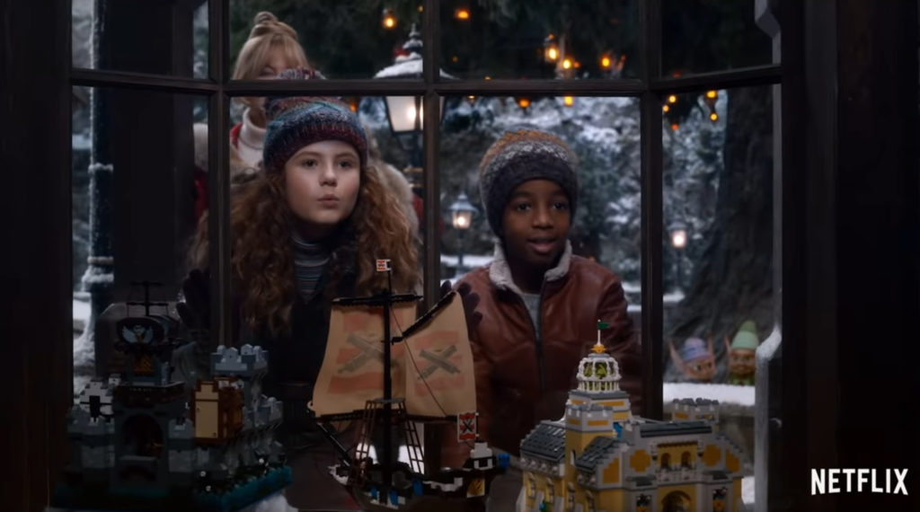 The Christmas Chronicles 2 features a classic LEGO set