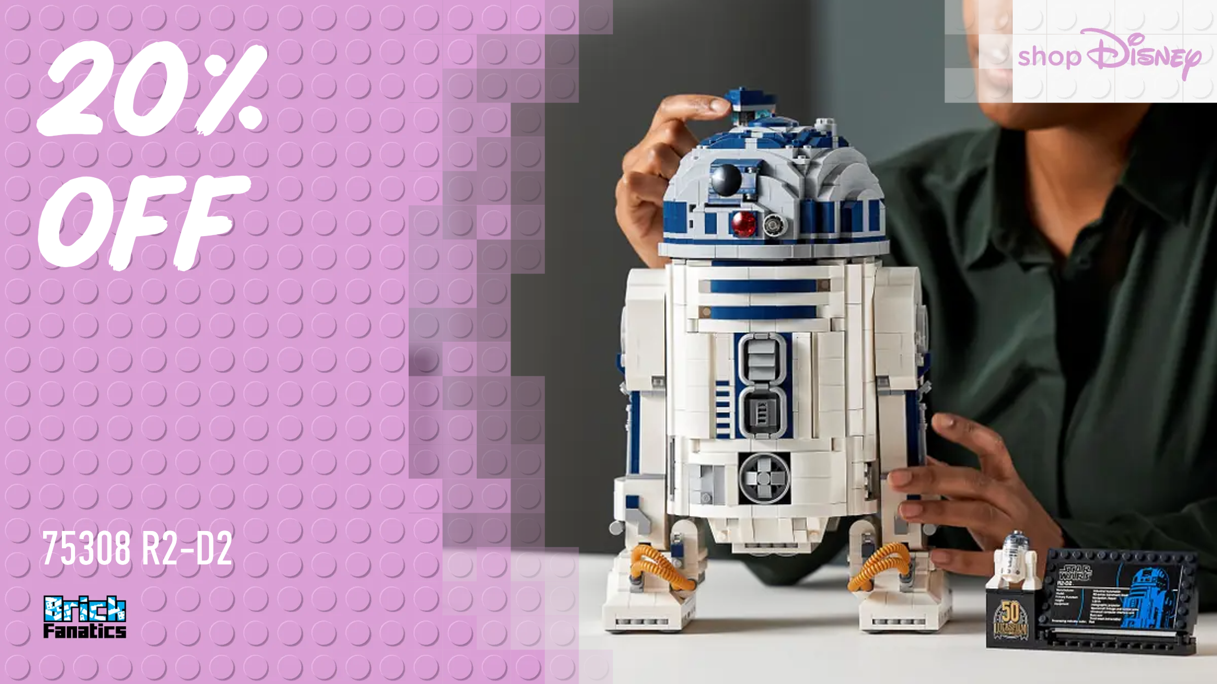 Still time to save on the biggest ever LEGO Star Wars R2-D2