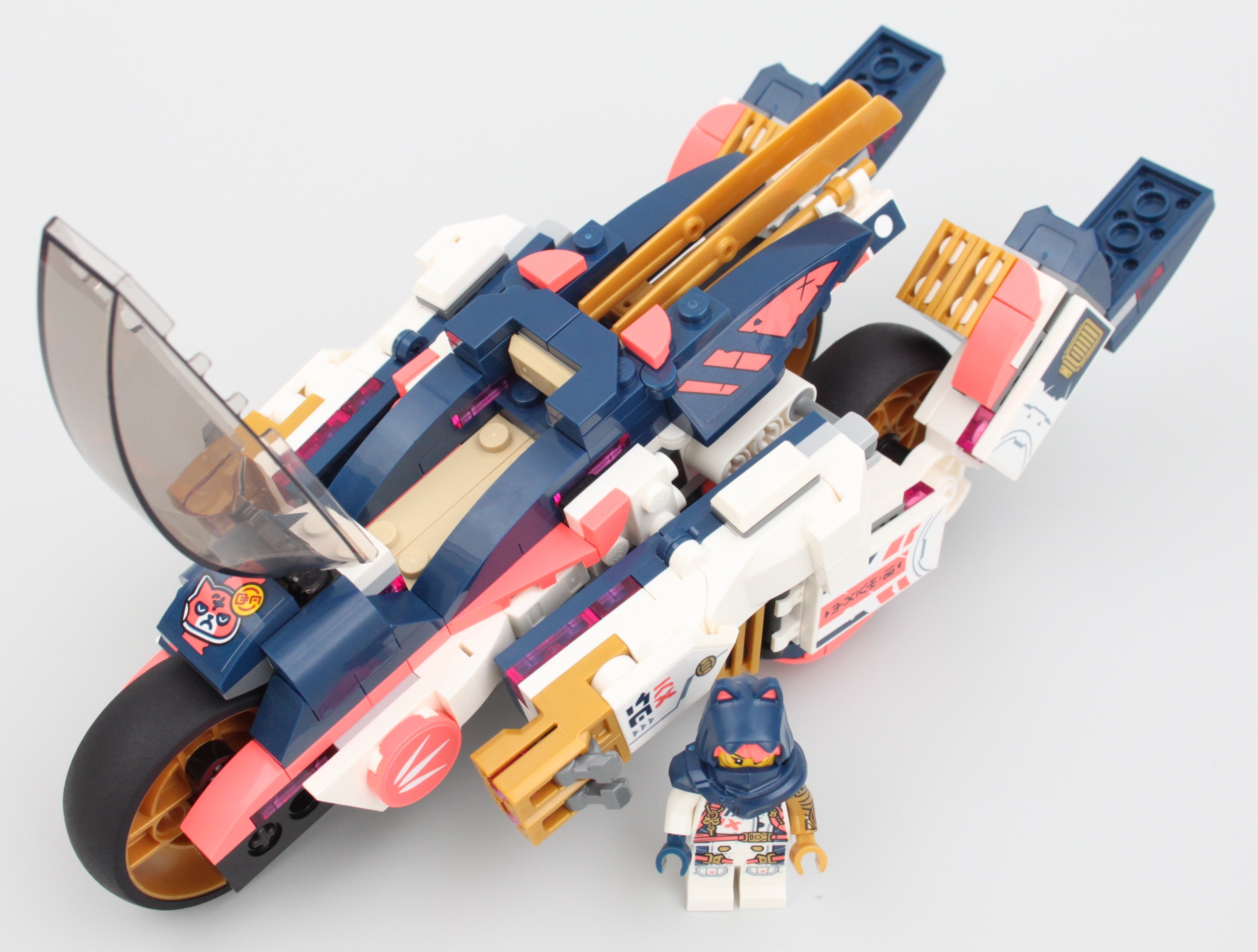 LEGO NINJAGO 71792 Soras Transforming Mech Bike Racer review 18 scaled