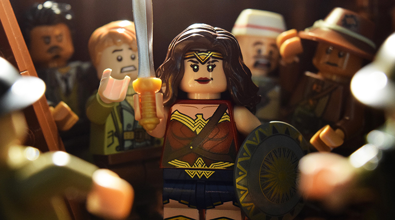 Brick Pic of the Day: Diana of Themyscira