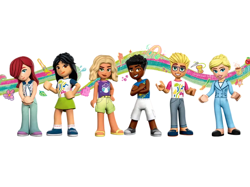 LEGO Friends 41748 Heartlake City Community Center Minidolls