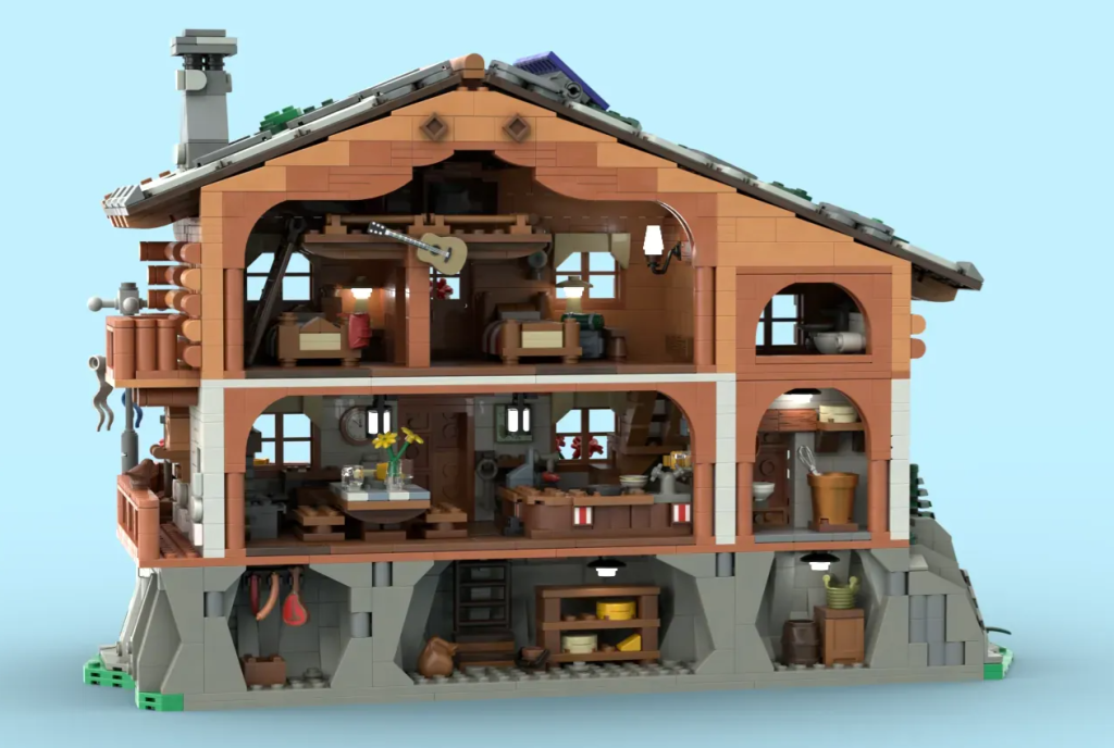 LEGO Ideas alpine refuge 2 1024x688
